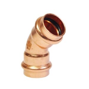 Kembla Kempress Elbow 45 Deg – 25mm Gas F-F Cu (J09332)
