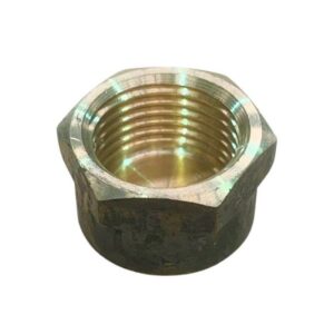 Brass Hexagonal End Cap – 15mm 1/2Inch LF
