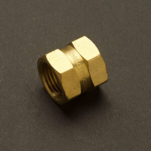 Brass Hexagonal Screwed Socket F-F – 15mm (1/2in) LF