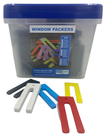 Plastic Horseshoe Packers – 140mm x 2mm (500)