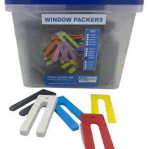 Plastic Horseshoe Packers – 140mm x 3mm (300)