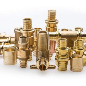 Coupling #1 Crimp PEX W&G Ylw Tradepex – 20mm