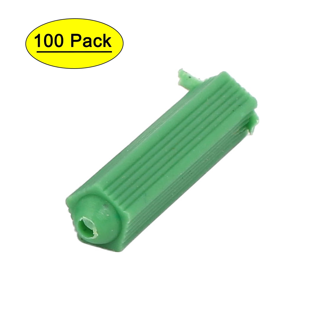 Anchor Screw Wall Plug Green – 7mm x 25mm (Pk 100)