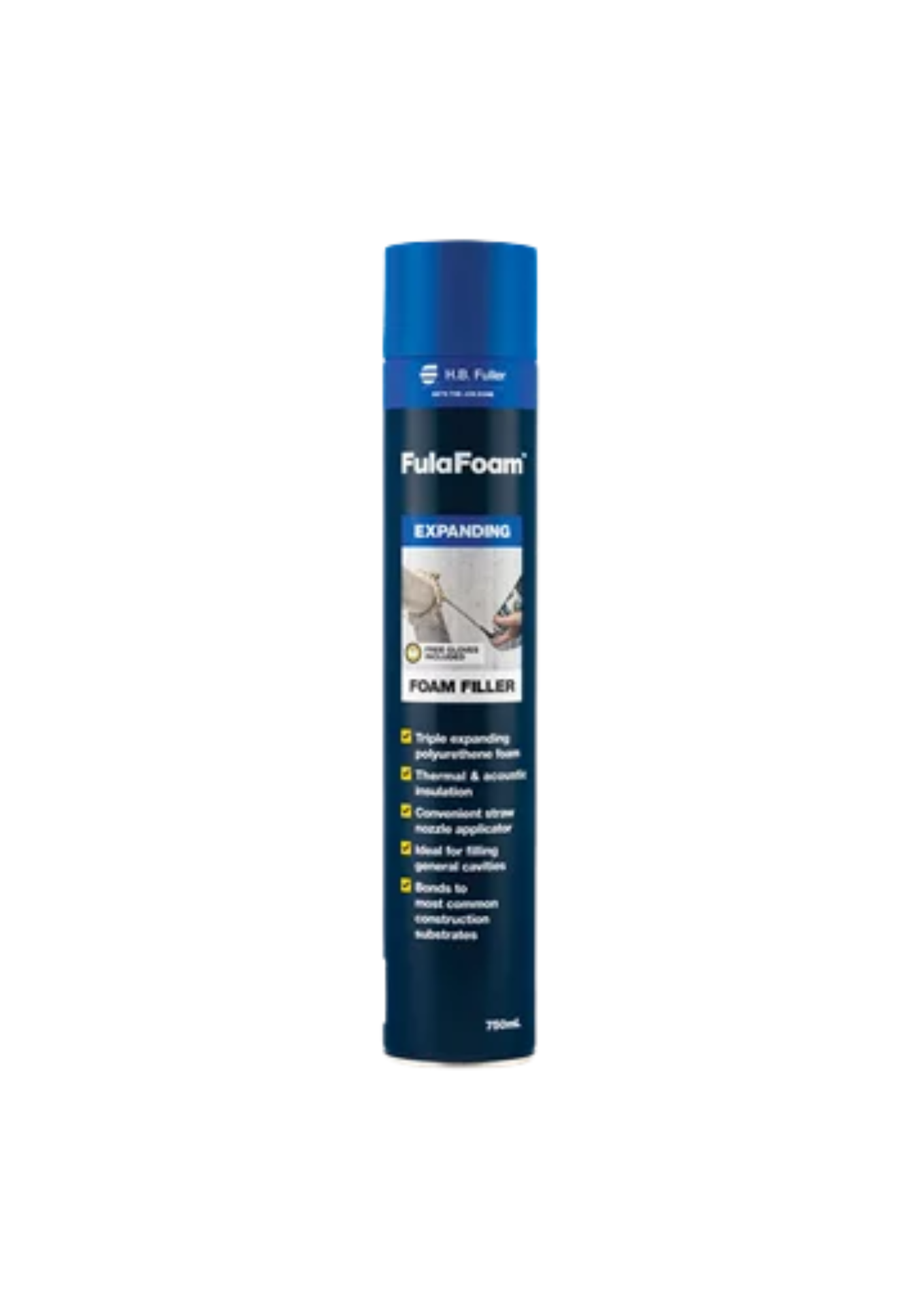 FulaFoam Triple Expanding PU Foam Filler 750ml