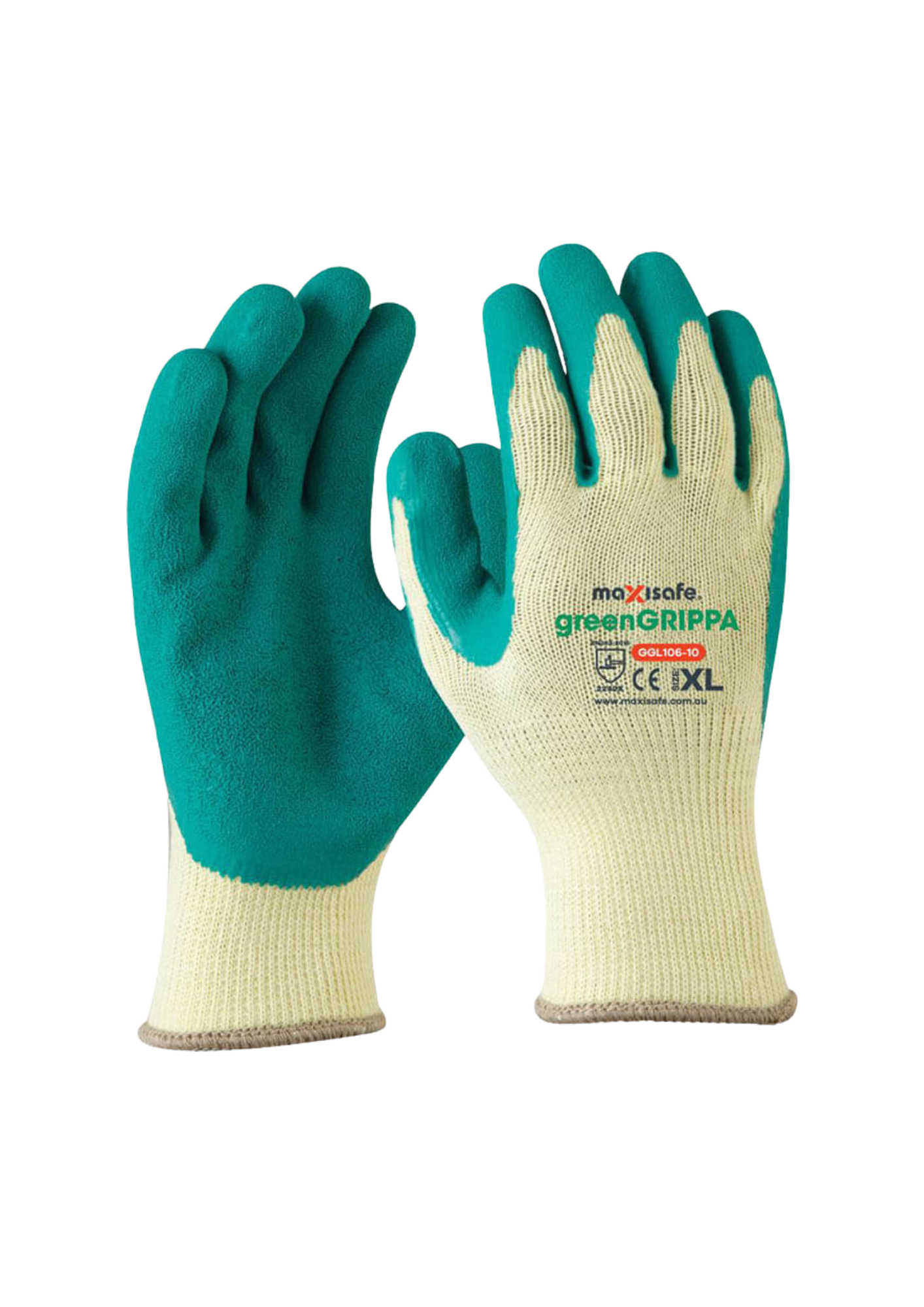 Green Grippa Gloves – Extra Large