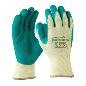 Green Grippa Gloves – Large