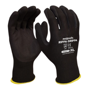 Black Grippa Gloves – 3 Extra Large