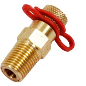 Brass Connector Sweat Suit Binder Test Plug F-F – 50mm (LF)