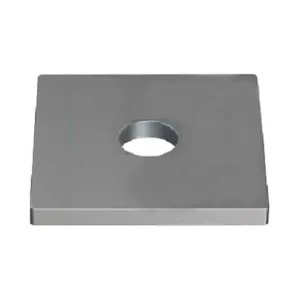 Flat Square Washers Metric Galvanised - M36 100X100X8