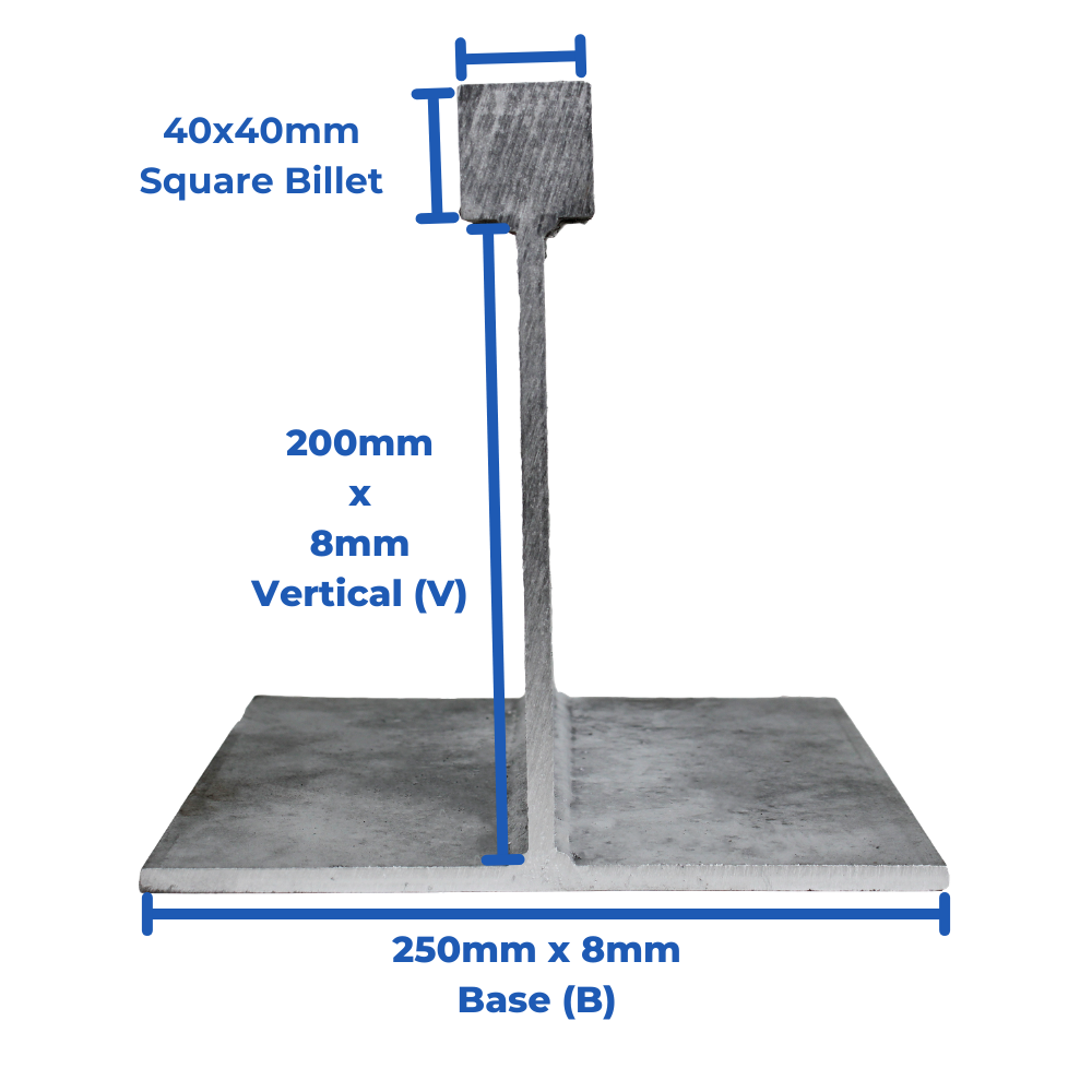 Maxi T Bar for Cavity Wall & Brick Veneer - 3000mm