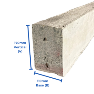Concrete Lintel - 170mm x 110mm - 3000mm
