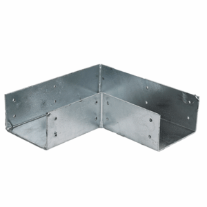 90 Degree Joiner to suit Galvanised Box Drain - 125mm wide x 80mm deep