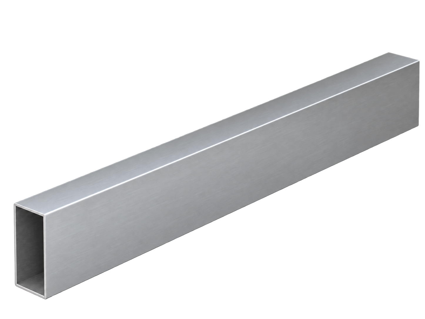 Post 100x50x3.0x6500 Aluminium Mill Finish