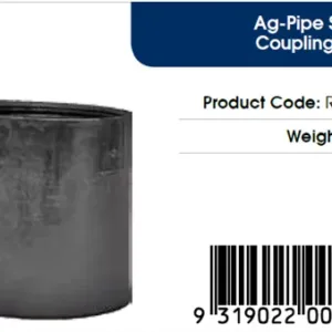 Ag Pipe Straight Coupling 65mm