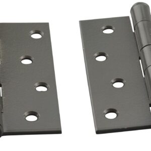Butt Hinges Gun Metal Grey Pair