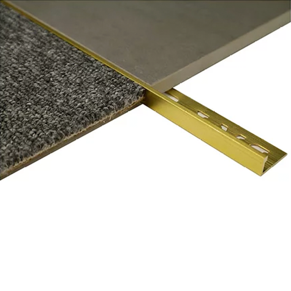 Brass Angle Gold L Shape 3m (13 Sizes) - Size: 8mm