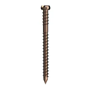 Bremick Decking Screw Trim Head Torx 20 Ultrafast Bronze - 10G x 60mm 500 Pack