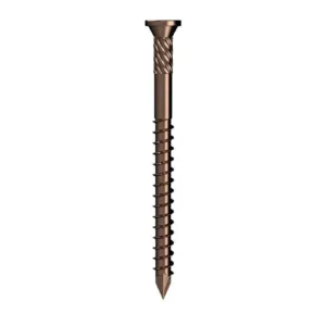 Bremick Decking Screw Truss Head Ultrafast Bronze 10G x 50mm