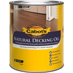 Cabot's Natural Decking Oil Merbau 1L