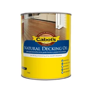 Cabot's Natural Decking Oil Natural 1L