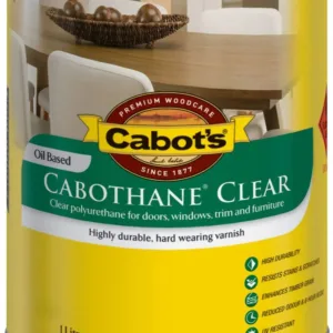 Cabot's Cabothane Oil Based Matt Clear 1L