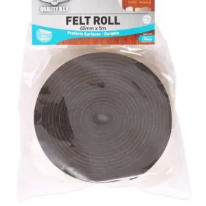 Cold Steel Felt Roll Dark Brown 40mm x 5m
