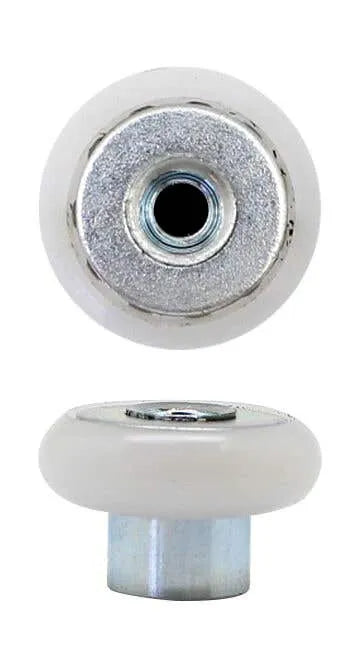 Cowdroy Convex Wheel & Screw - 2pk 19mm