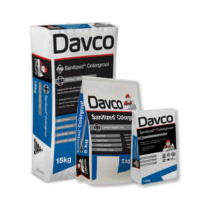 Davco Sanitized Colorgrout (3Sizes – 1.5kg / 5kg / 15kg) - Color: 77 palladium | Size: 1.5kg