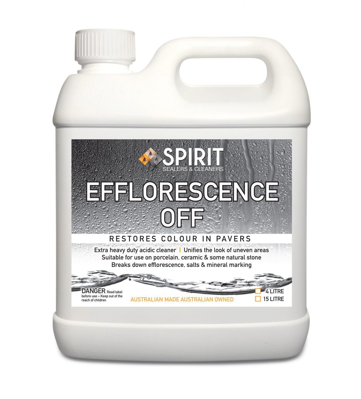SPIRIT Efflorescence Off Cleaner - Size: 1l
