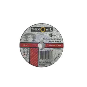 Flexovit Reinforced Cut Off Wheel Disc FH64 Type 41 / 230 x 3.2 x 22.2 mm