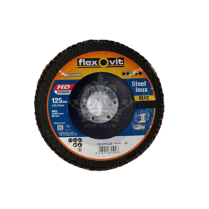 Flexovit Flap Disc Mega-Line Blue HD R860 125 x 22mm