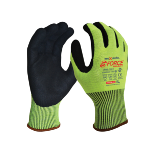 G-Force HiVis Nitrile Coated Gloves Large