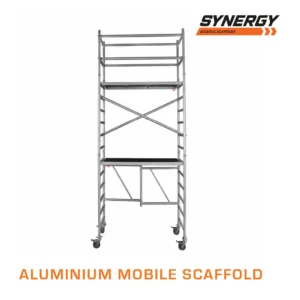 3.6m (Platform Height) Foldable Mobile Scaffold - 1.8 x 0.7 x 3.6