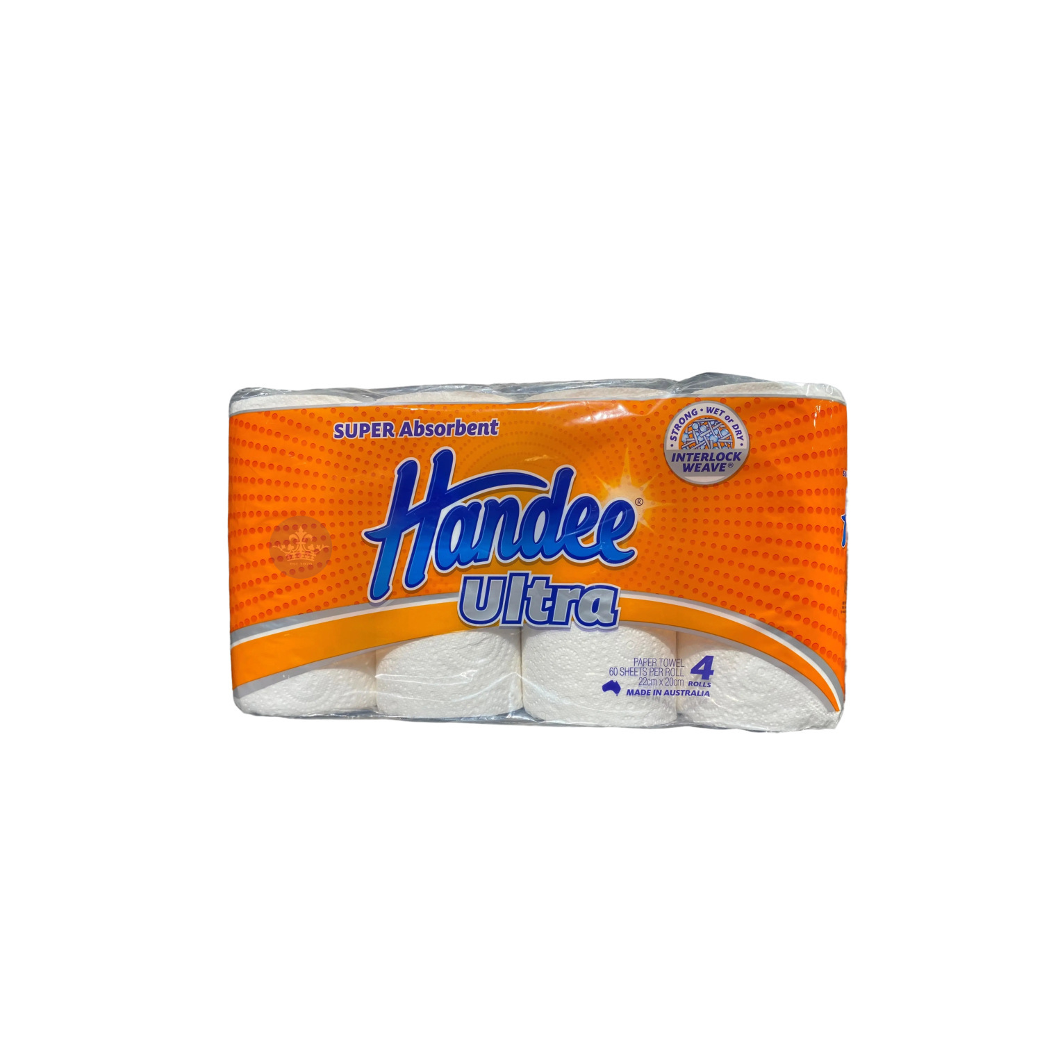 Handee Ultra Paper Towel 4 Rolls per Pack (60 sheets per pack)