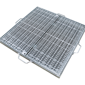 Builders Guard™ - Heelguard Galvanised Pit Grate and Frame - 900mm x 900mm