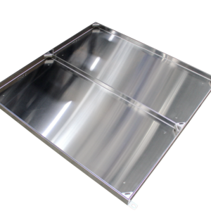BudaPave™ Tile Insert Pit Cover - Stainless Steel - 900mm x 900mm