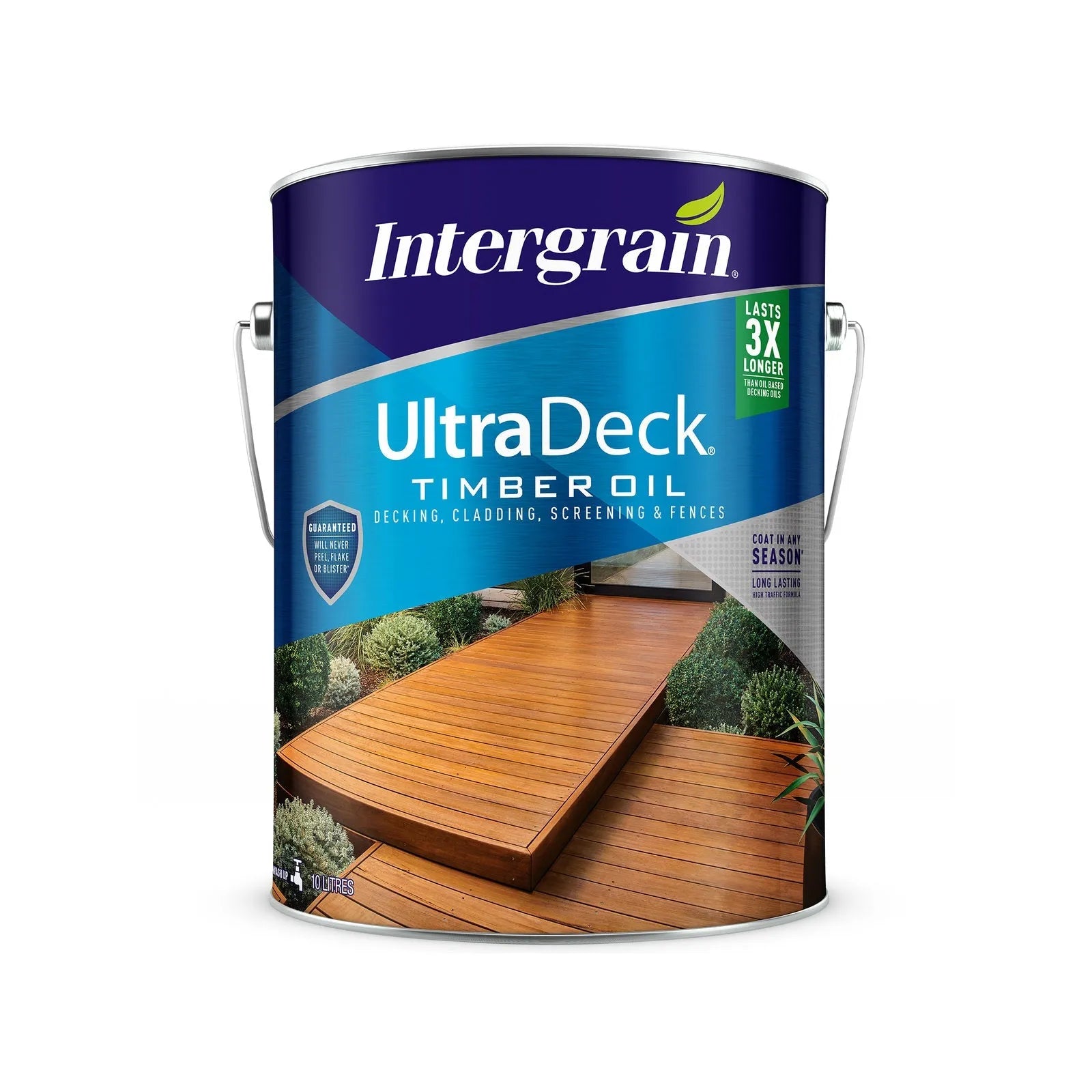 Intergrain UltraDeck Timber Decking Oil Natural 10L