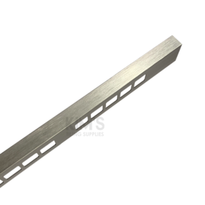 KC Aluminium Brushed Angle 3m (5 Colors & 4 Sizes) - Color: Brushed Nickel | Size: 10mm