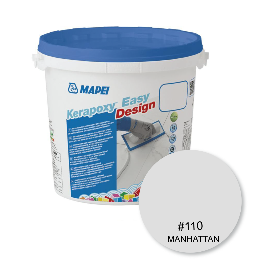 Mapei kerapoxy Easy Design Grout 3kg - Color: 110 manhattan