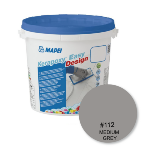 Mapei kerapoxy Easy Design Grout 3kg - Color: 112 medium grey