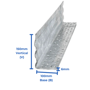 Buda Render Bar - 150mm x 100mm x 6mm - 3000mm