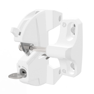 Lock Latch Pro WHITE Keyed Alike