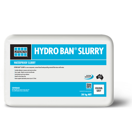 Laticrete Hydro Ban Slurry - Color: Grey