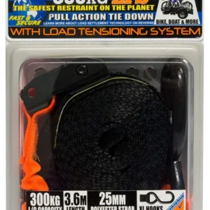 Lion LTS Pull Tie Down 25mm x 3.6m