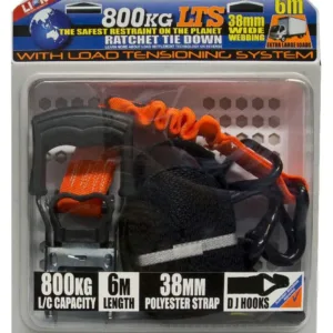 Lion LTS Ratchet Tie Down 38mm x 6m