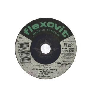 Flexovit Masonry Grinding Reinforced Disc 4" / 102 x 6.0 x 16mm