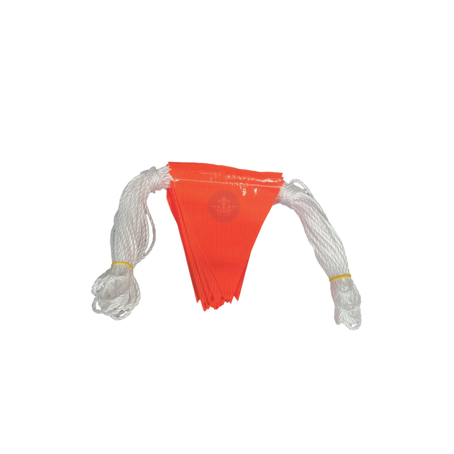 Maxisafe Orange PVC Bunting Flag Line 30m