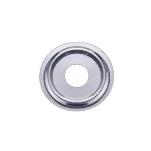 Mildon Cover Plate 15mm BSP Flat Chrome Trade