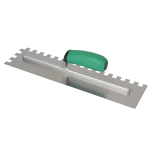 Notched Trowel Soft Grip 400mm x 100mm (4 Sizes) - Size: 10mm