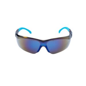 OX Blue Mirrored Safety Specs